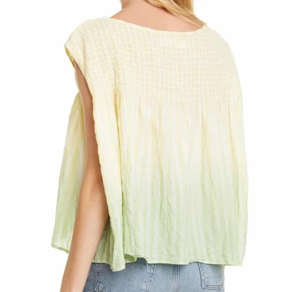 NWT free people little bit of something ombré top - Picture 2 of 3